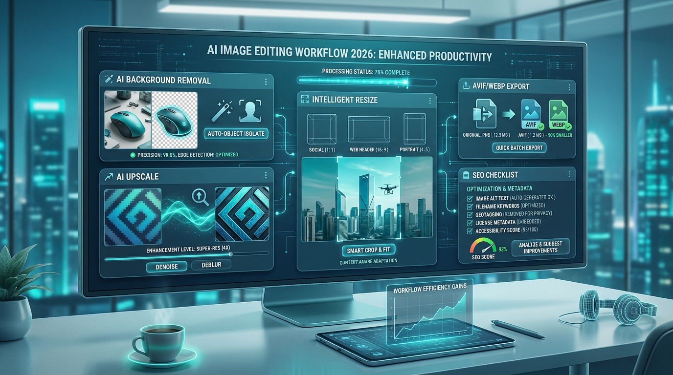 AI Image Editing Workflow 2026: The Complete SEO Guide for Faster Content Production