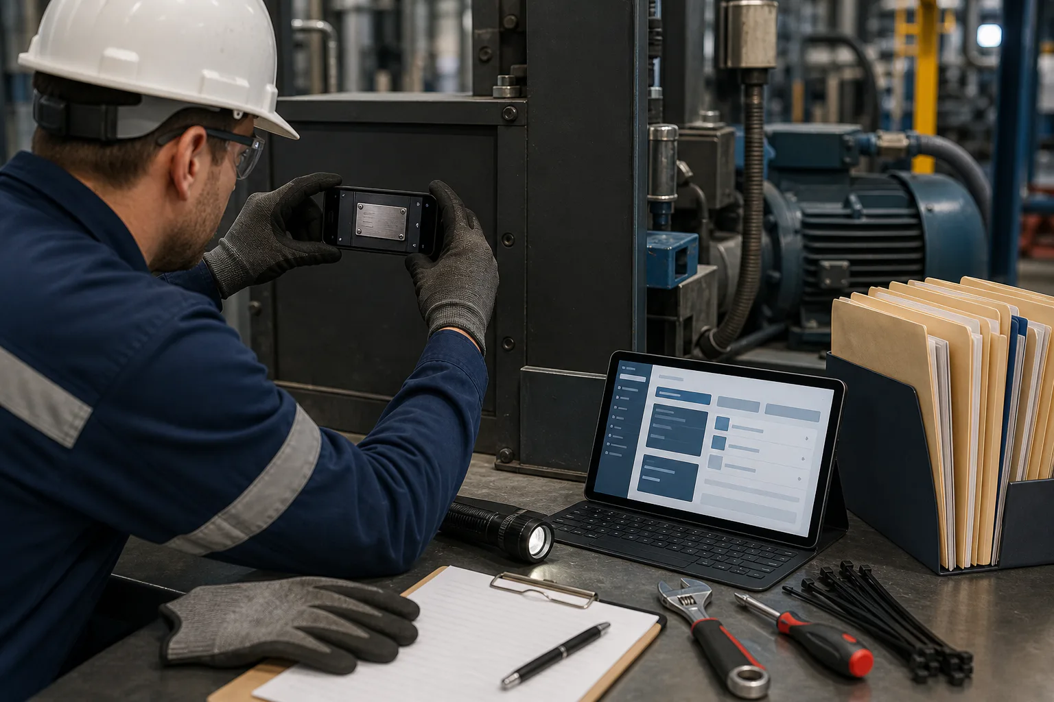 Asset Tag Photo OCR Field Guide for Maintenance Logs
