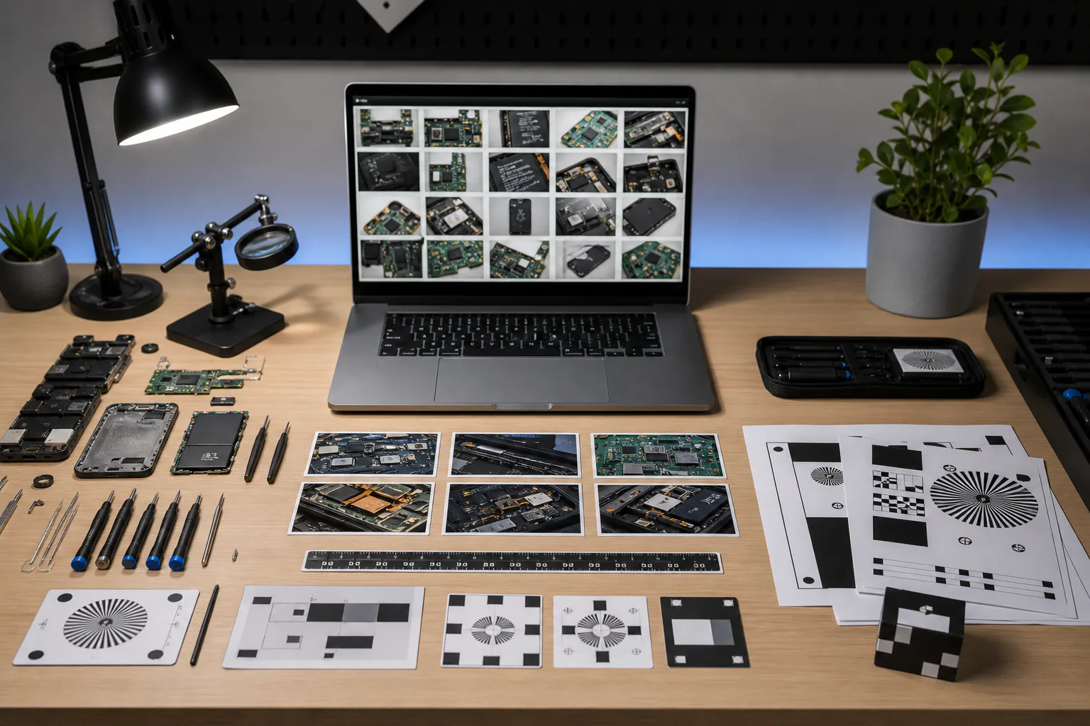 Calibration Photo Boards for Remote Hardware Support: A Practical Field Guide