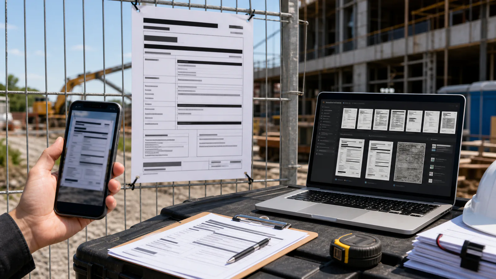 Construction Permit Notice Photo OCR Cleanup: A Practical Field Guide