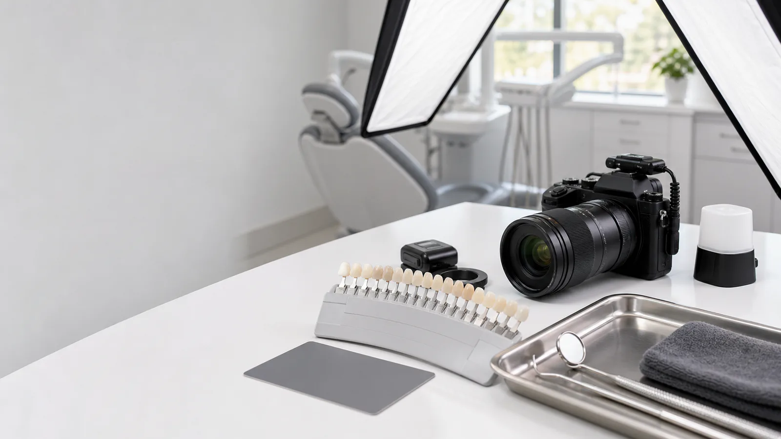 Dental Shade Tab Photography for Clear Lab Case Handoffs