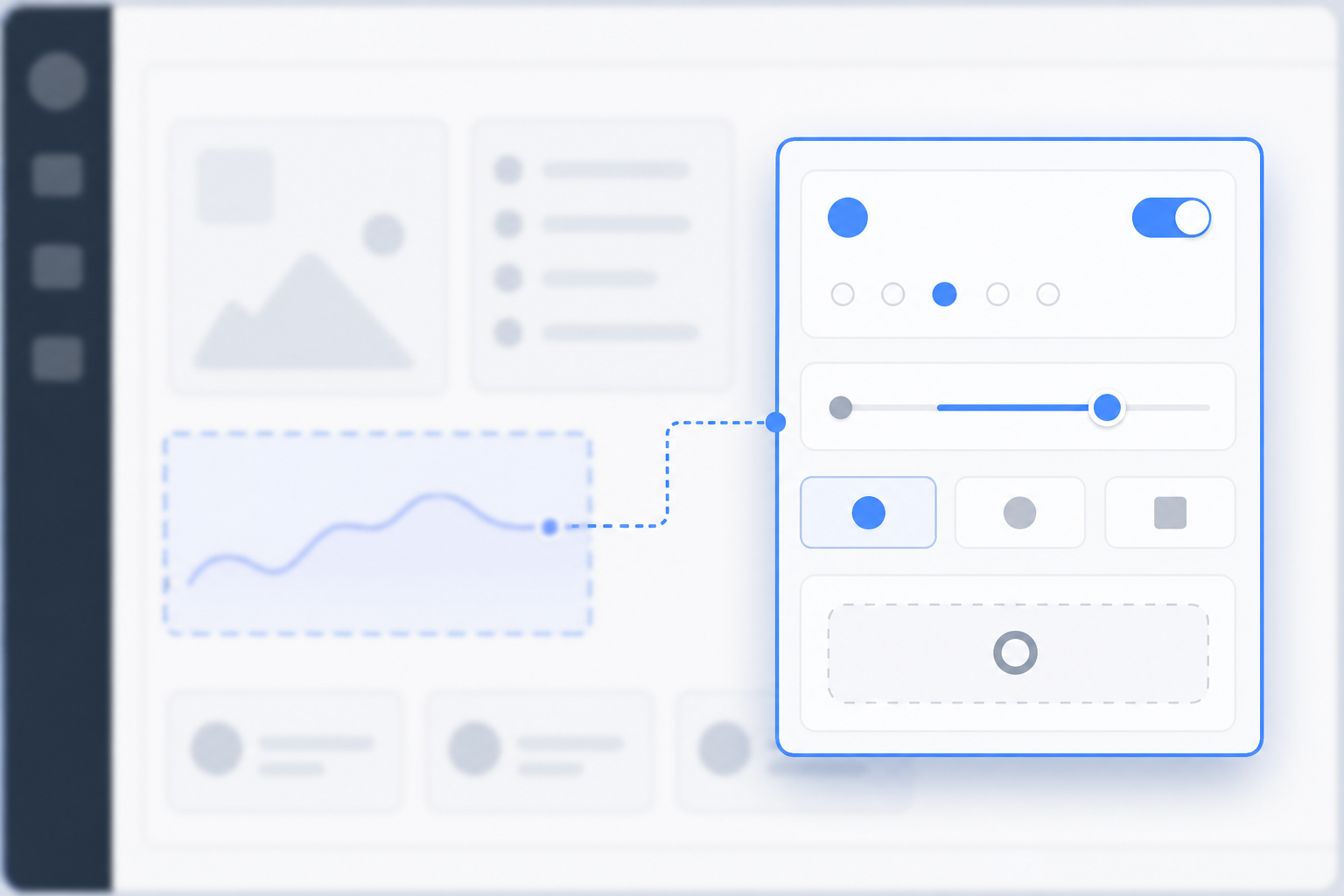 A cropped software interface animation focused on one changed control instead of the full screen