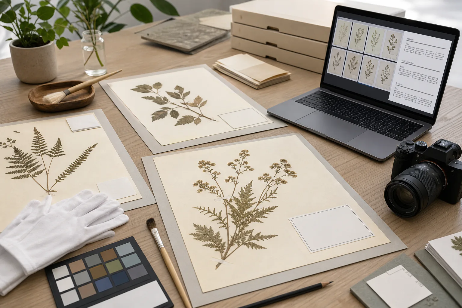 Herbarium Sheet Photo OCR Cleanup for Searchable Plant Specimen Records