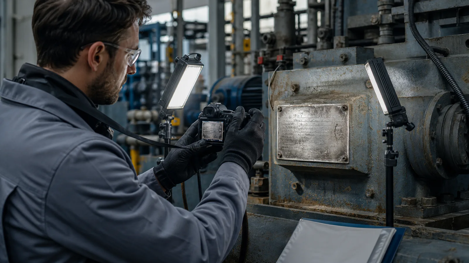 Industrial Nameplate Photo OCR: A Field Guide for Legacy Equipment Registers