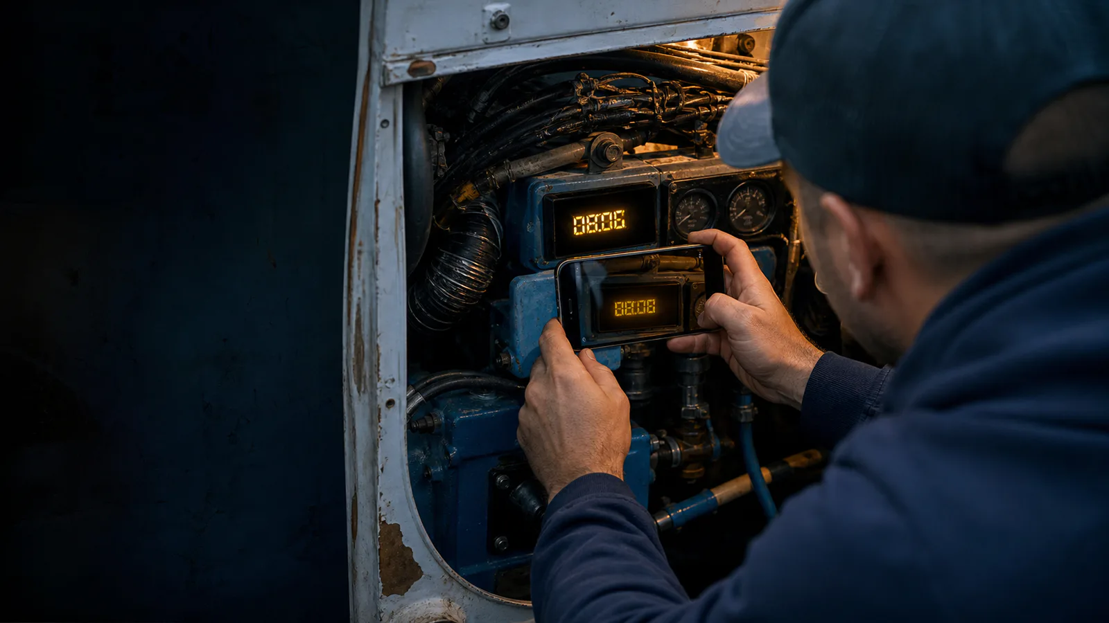 Marine Engine Hour-Meter Photo OCR: A Maintenance Log Guide