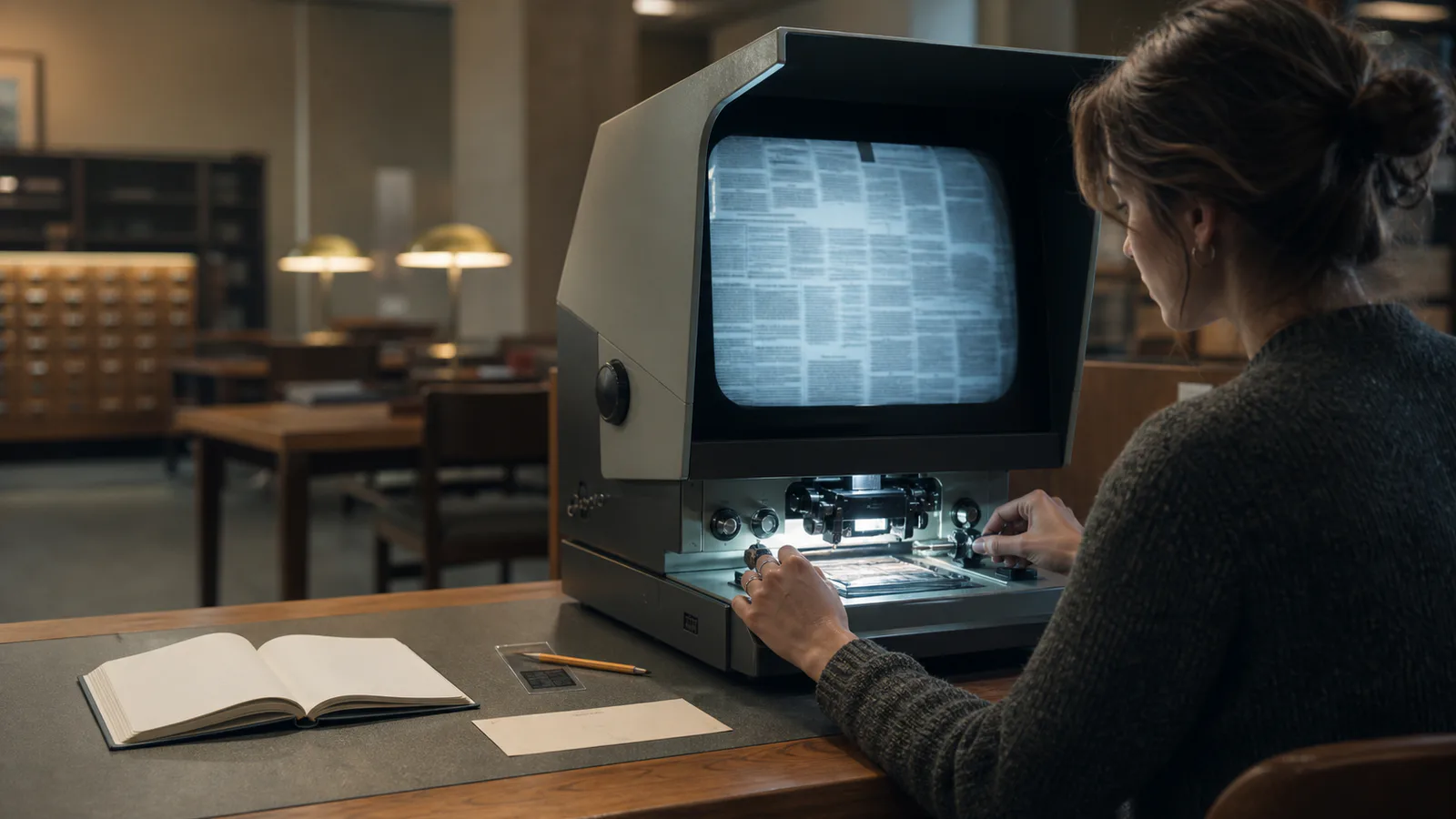 Microfiche Reader Screen Capture Cleanup: A Practical Research Guide