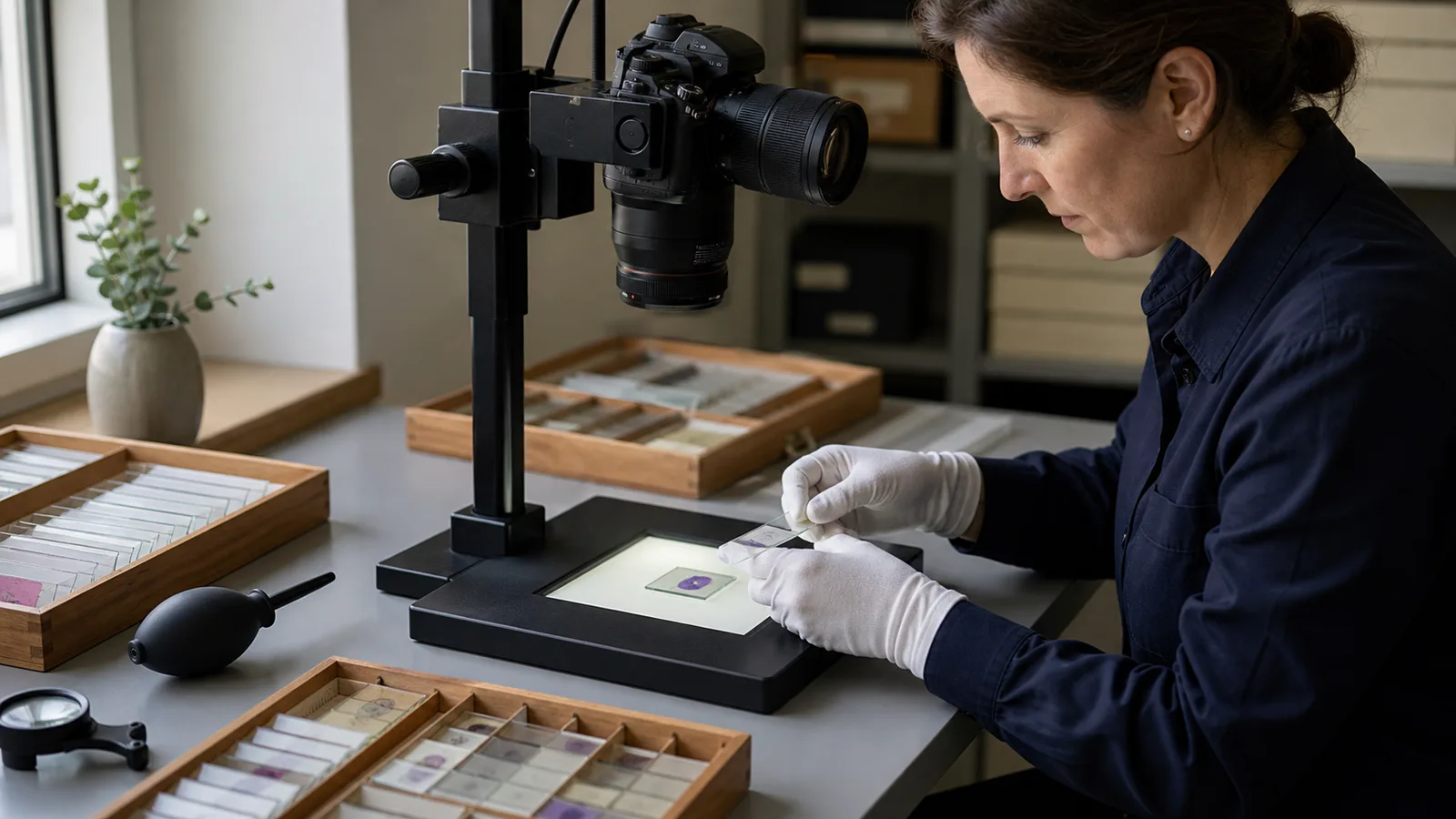 Microscope Slide Label Photo OCR: A Cataloging Guide for Teaching Collections