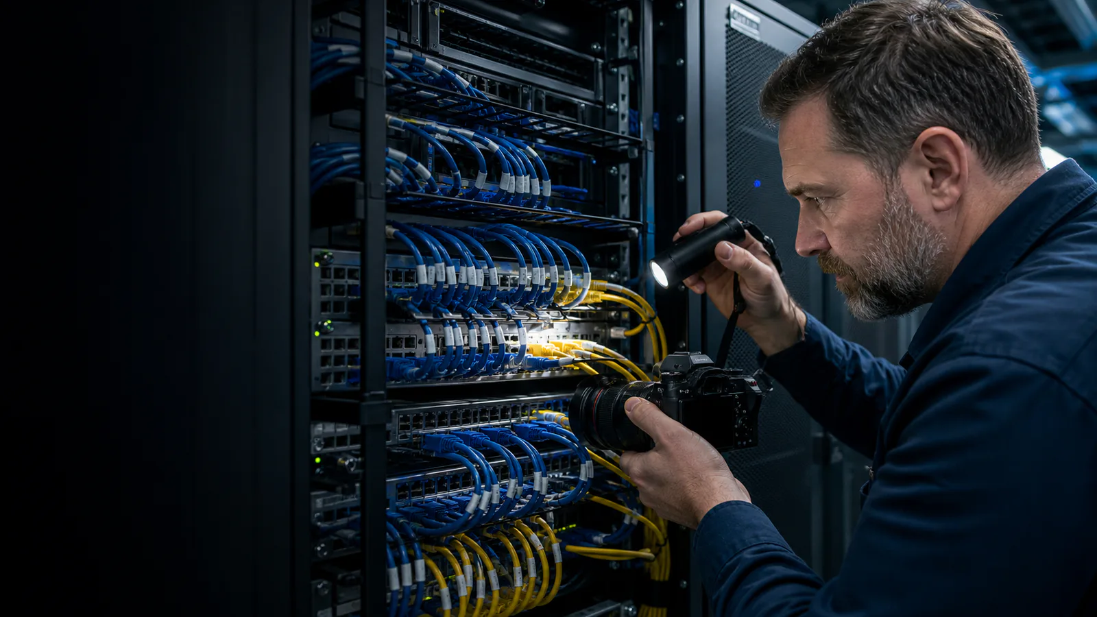 Network Rack Cable Label Photography: A Field Guide for Port Migration Audits