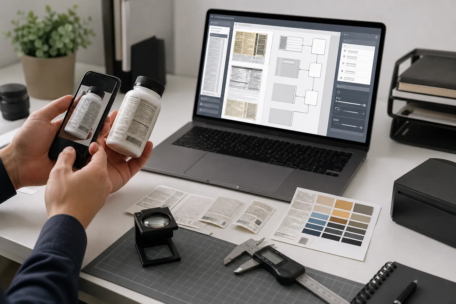 OCR Workflow for Scanned Packaging Labels With Tiny Text and Curved Surfaces