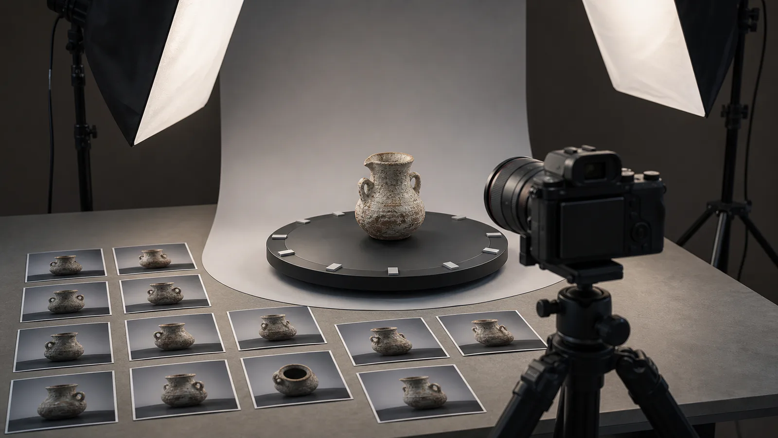 Photogrammetry Turntable Image Preparation: A Field Guide for Small Object Scans