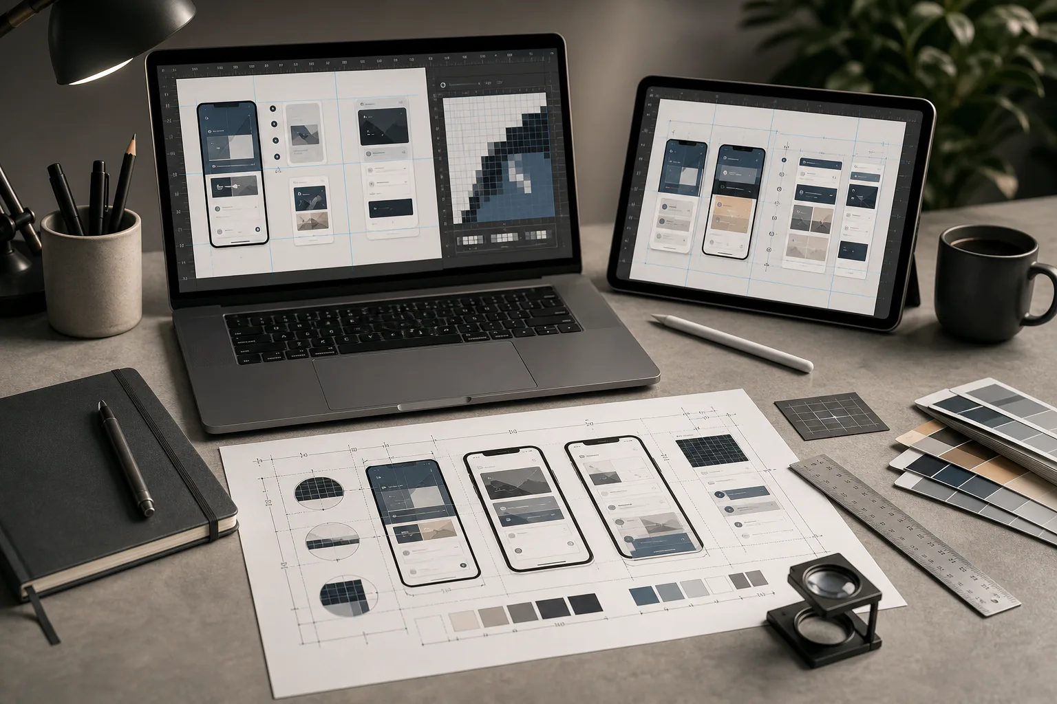 Pixel-Density Handoff Workflow for App Screenshots
