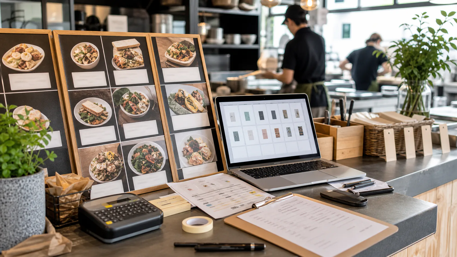 Pop-Up Menu Board Photo OCR Cleanup for Allergen and Price Updates