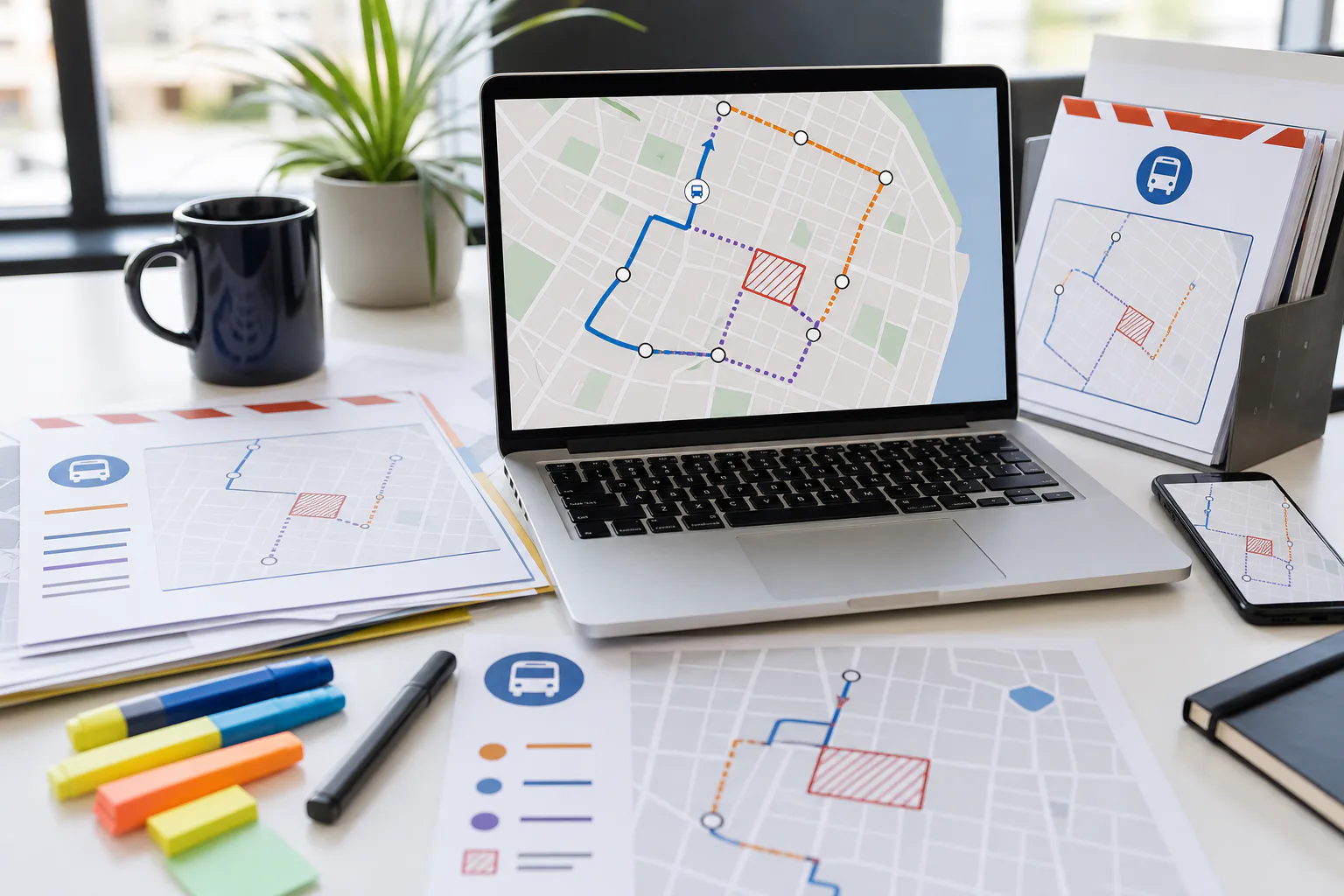 Public Transit Detour Map Screenshots: A Practical Readability Guide