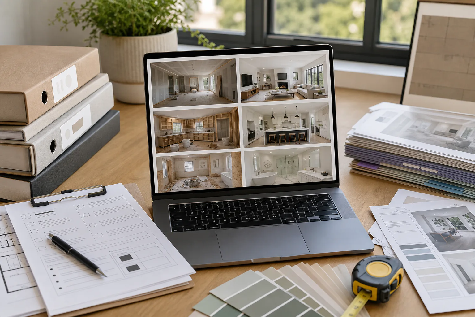 Before-and-After Photo Packets for Renovation Punch Lists