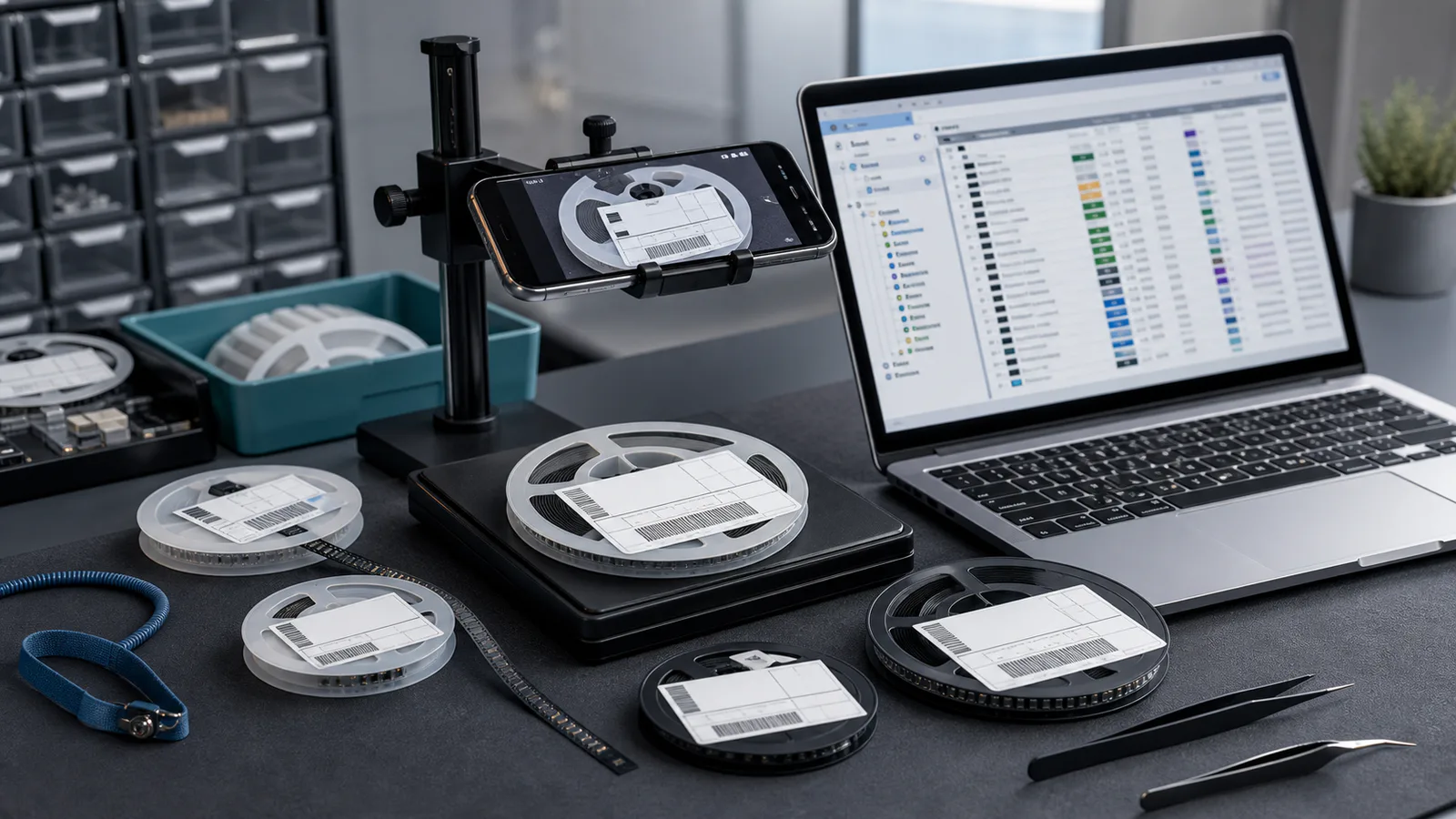 SMD Component Reel Label OCR: A Practical Inventory Guide for Small Electronics Labs