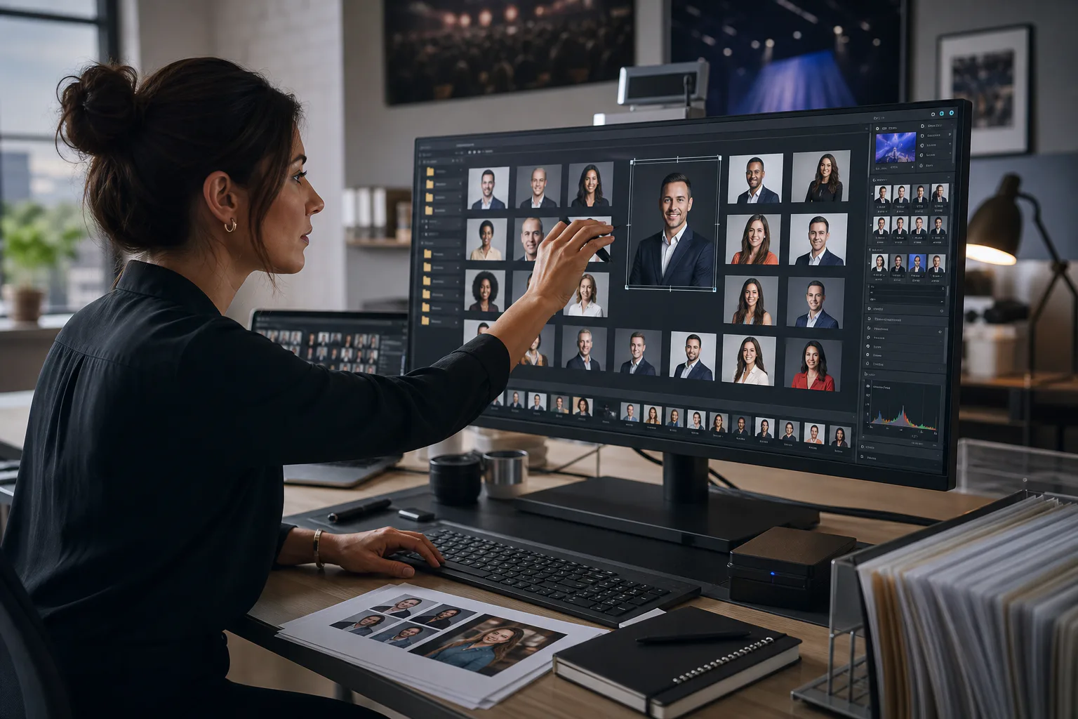 Speaker Headshot Preflight for Conference Programs: Crop, Compress, and Package Consistent Portraits