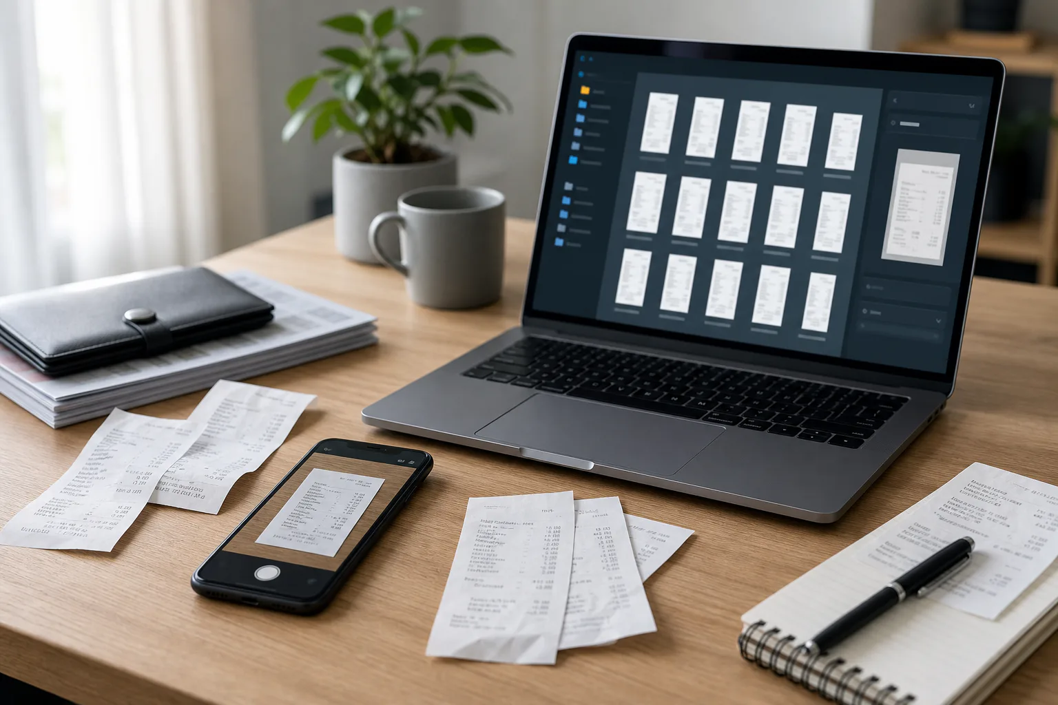 Thermal Receipt Photo OCR Workflow for Expense Audits