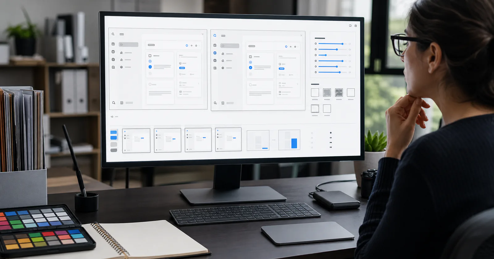 Thin UI Line Screenshot Compression Audit for Technical Documentation