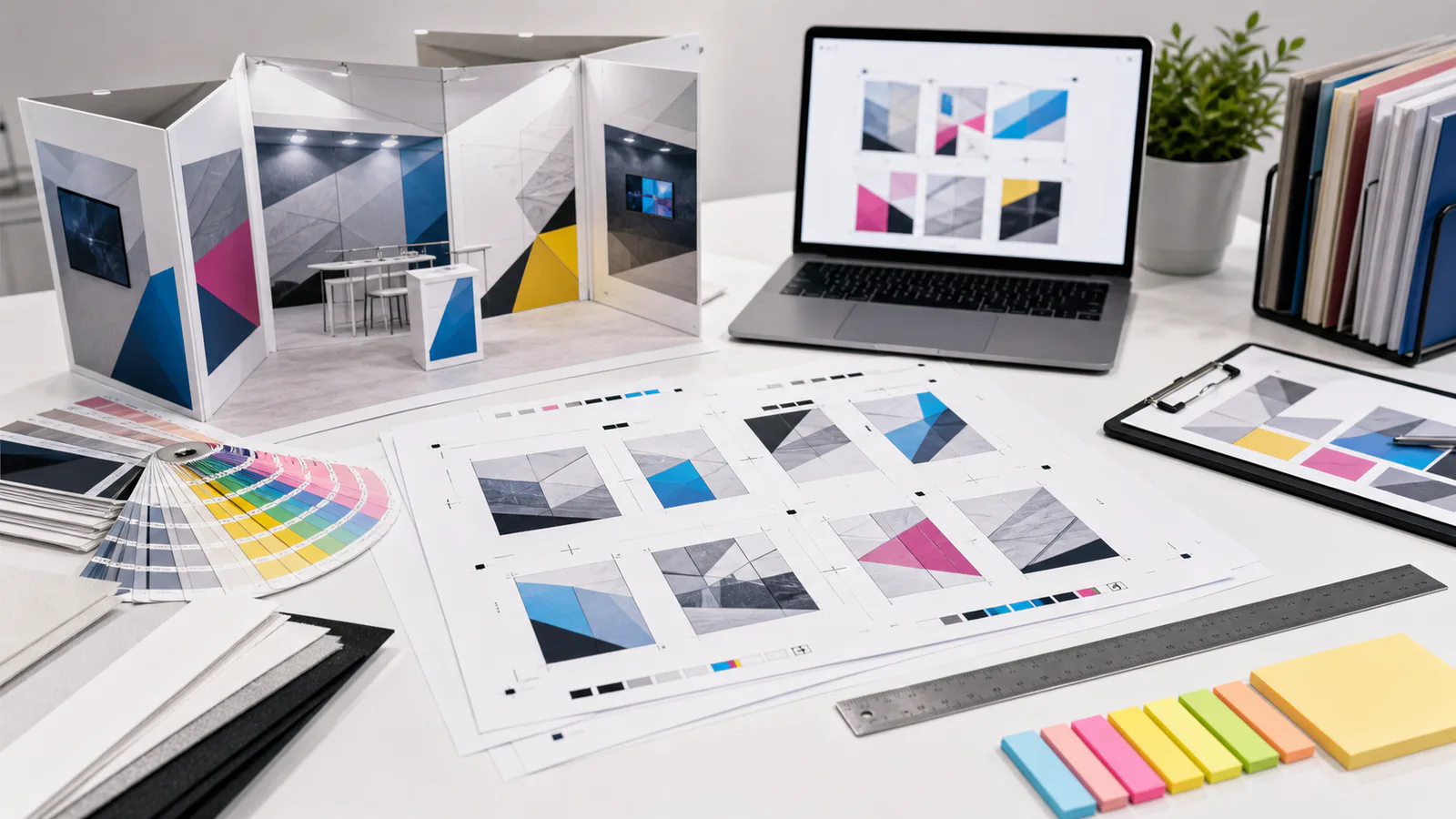 Trade Show Booth Graphic Proof Sheets: A Practical N-Up PDF Guide for Marketing Teams