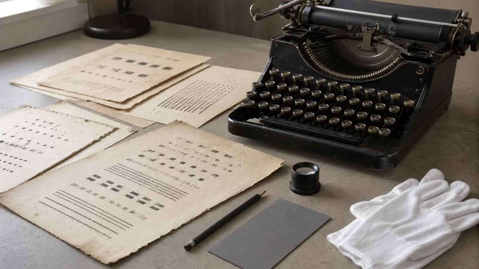 Typewriter Typeface Specimen Sheet Digitization: A Practical Archive Guide