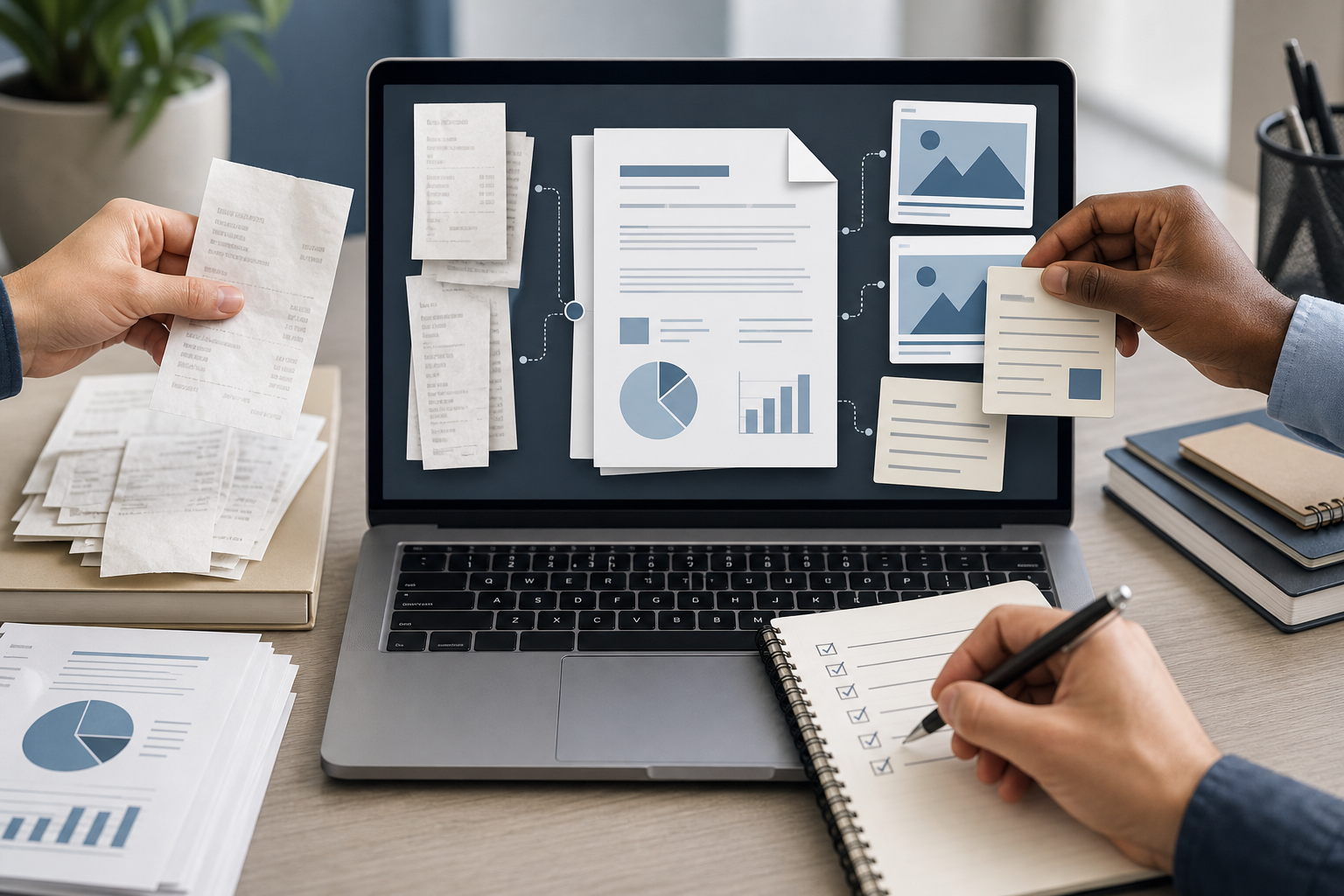 Clean vendor review packet assembled from PDFs, images, and OCR notes