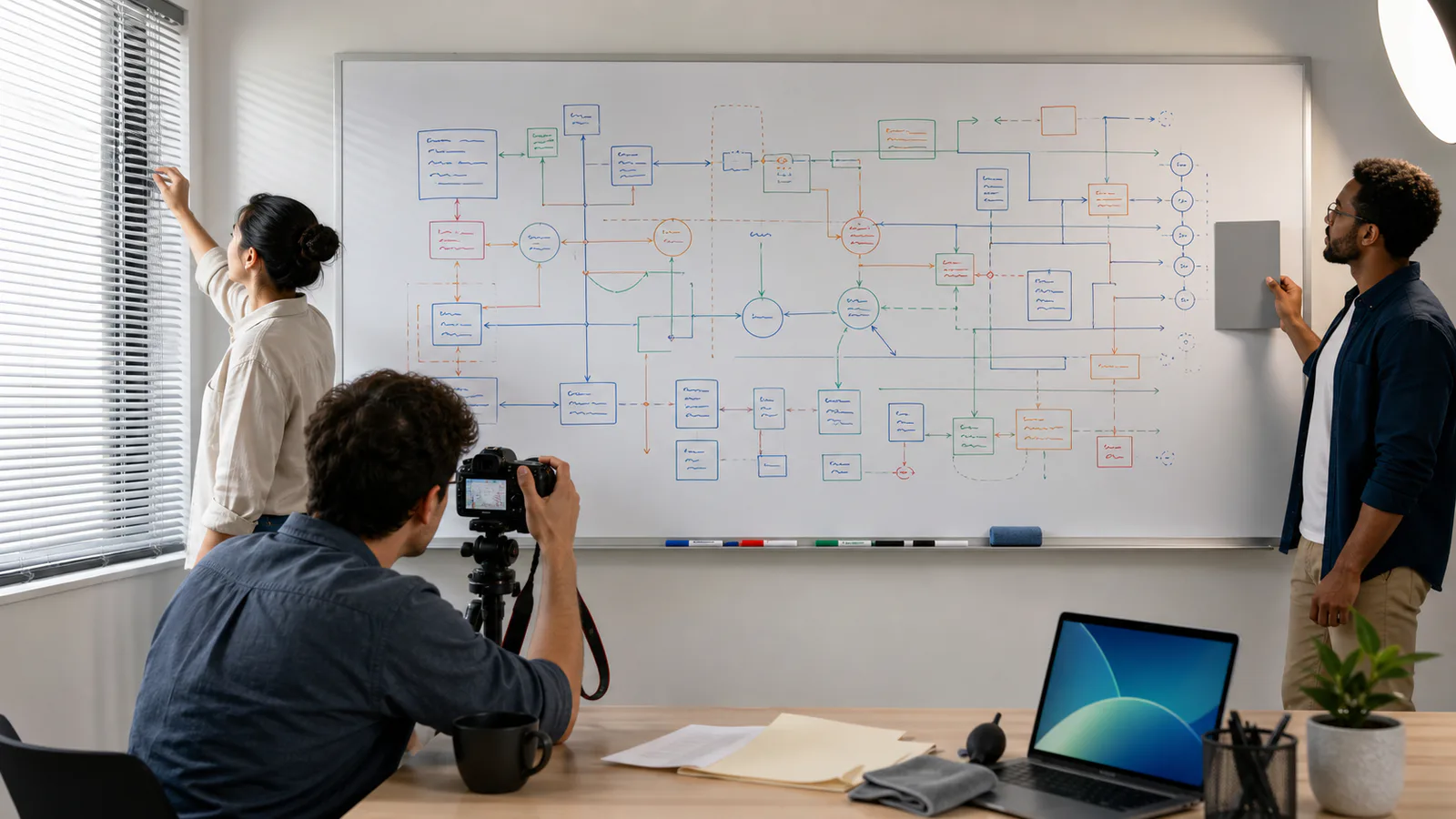 Whiteboard System Diagram Photo Cleanup: A Practical Handoff Guide