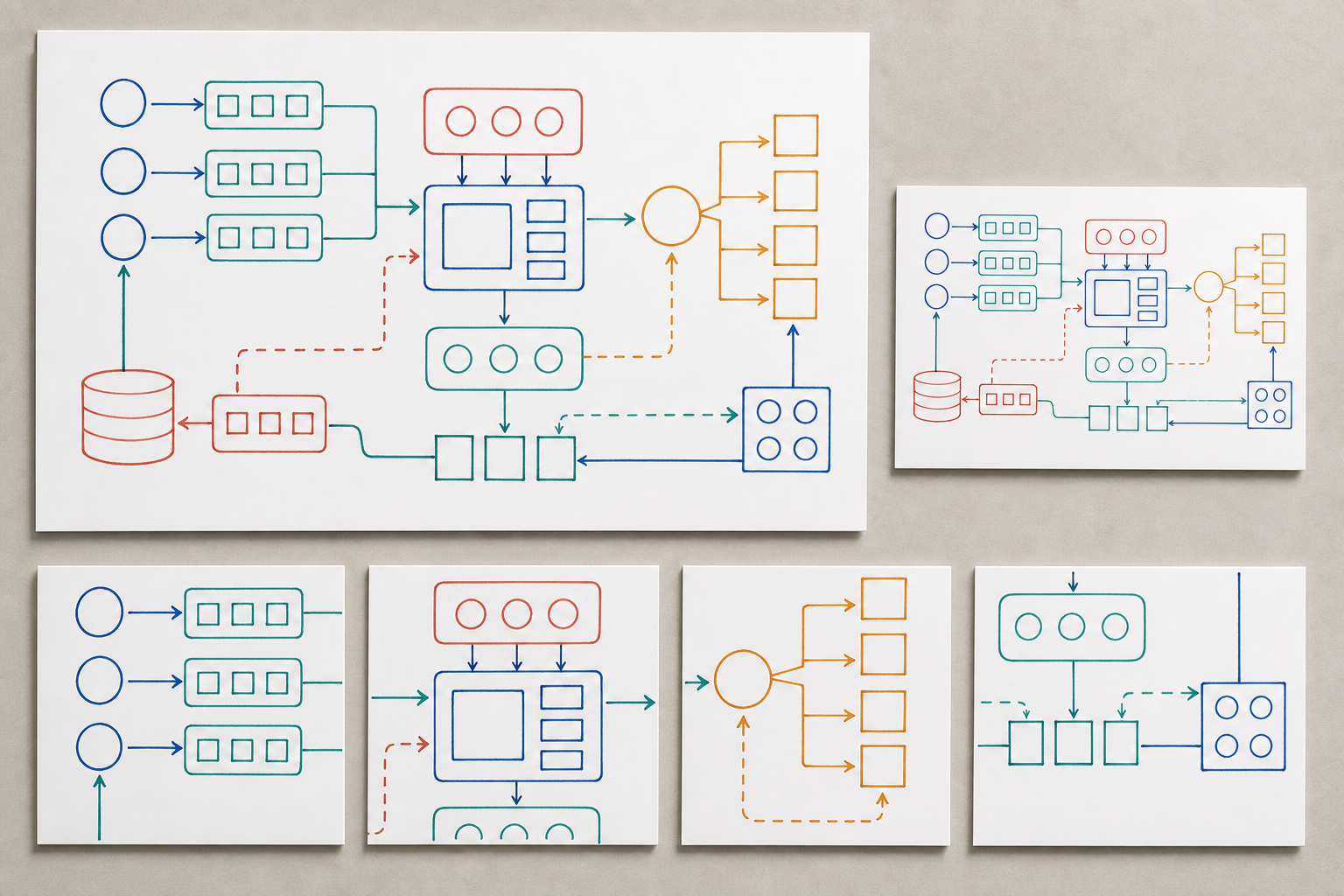 Three-file whiteboard diagram package containing a master image, compact sharing copy, and detail crops